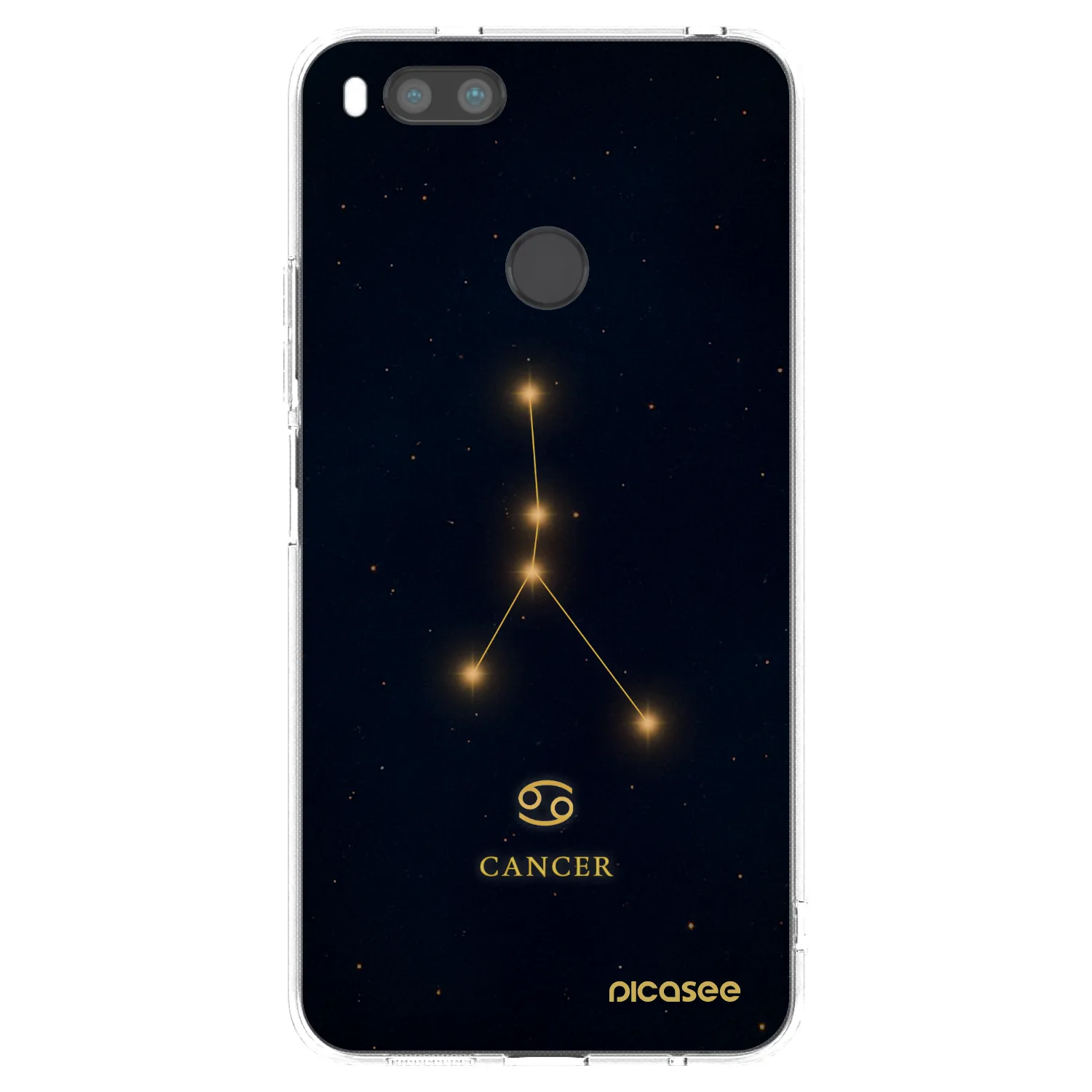 Picasee Xiaomi Redmi A1 Hülle - Transparentes Silikon - CANCER