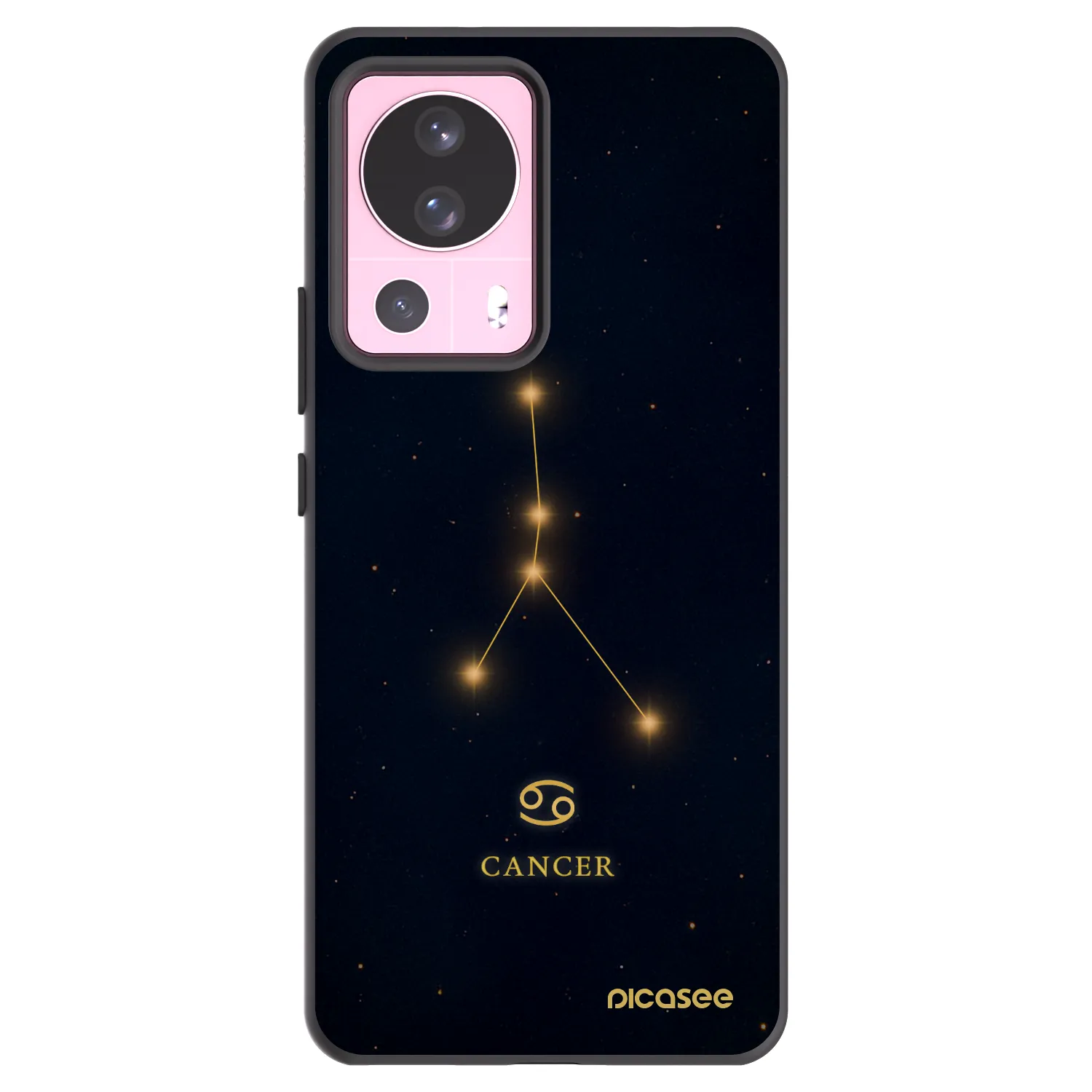 Picasee Xiaomi 13 Lite Hülle - Schwarzes Silikon - CANCER