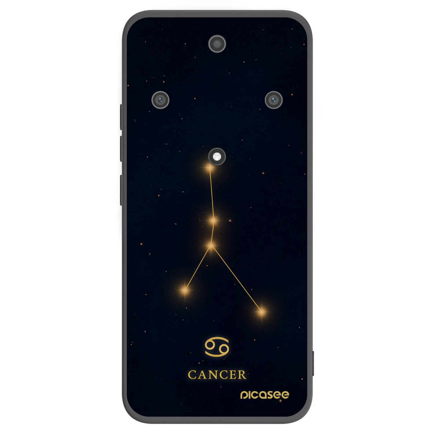Picasee Honor Magic5 Lite 5G Hülle - Schwarzes Silikon - CANCER