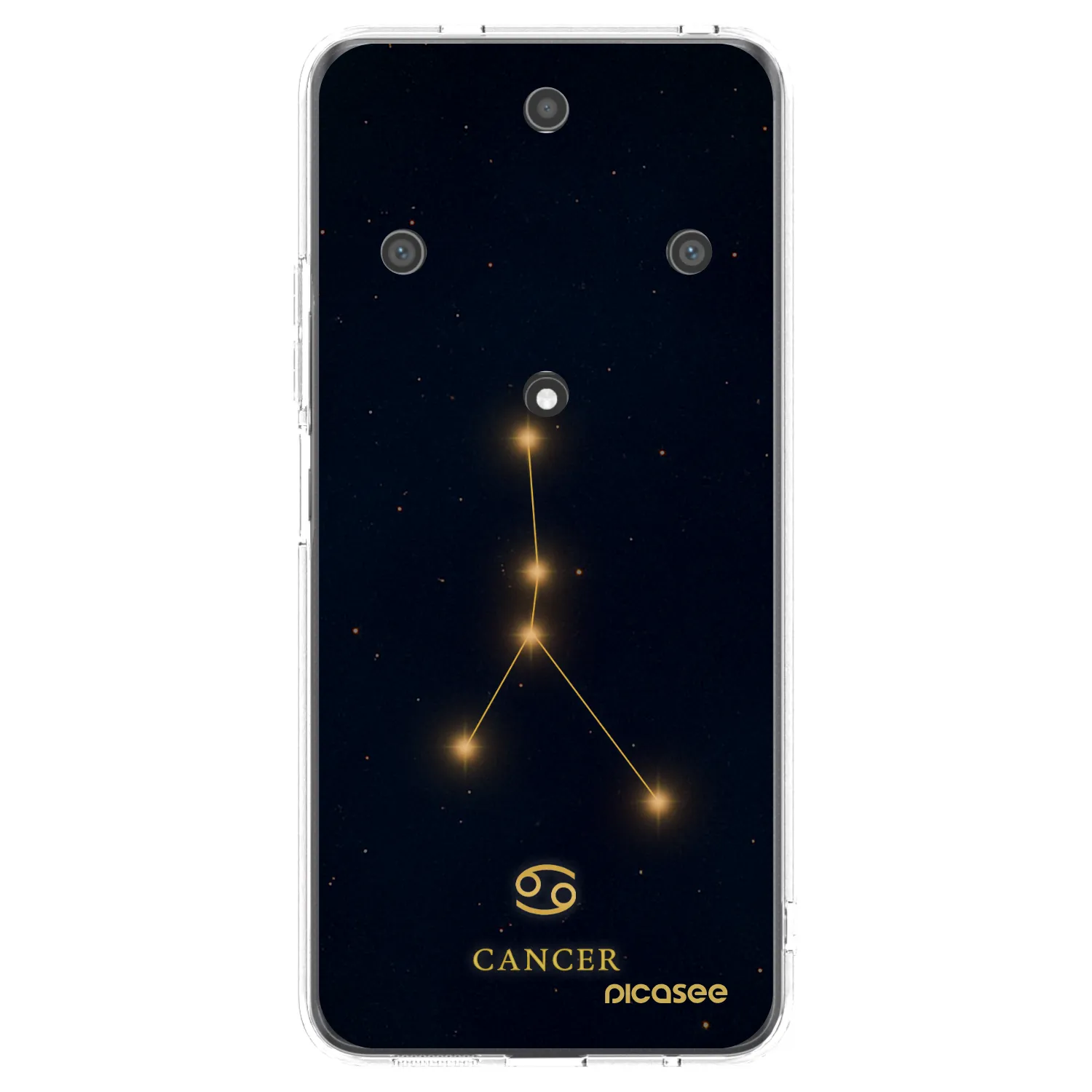 Picasee Honor Magic5 Lite 5G Hülle - Transparentes Silikon - CANCER