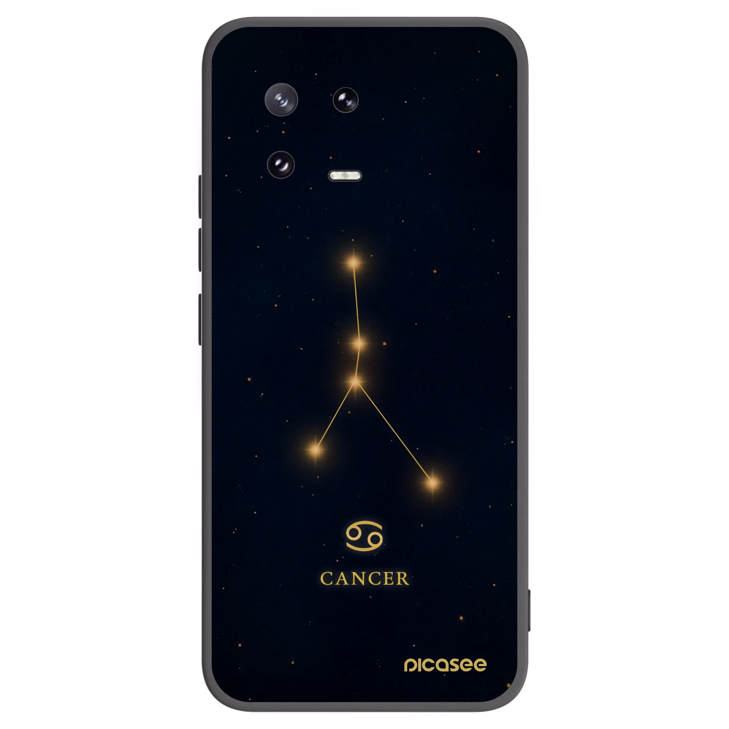 Picasee Xiaomi 13 Pro Hülle - Schwarzes Silikon - CANCER
