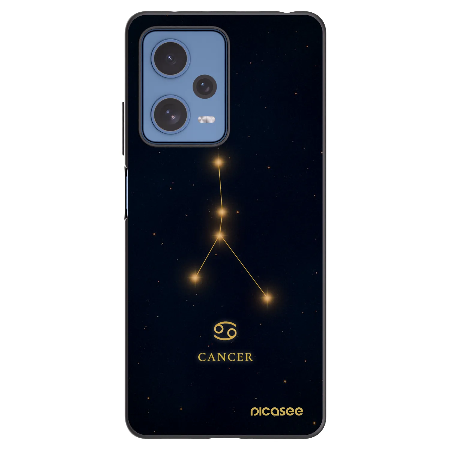 Picasee Xiaomi Redmi Note 12 Pro 5G Hülle - Schwarzes Silikon - CANCER