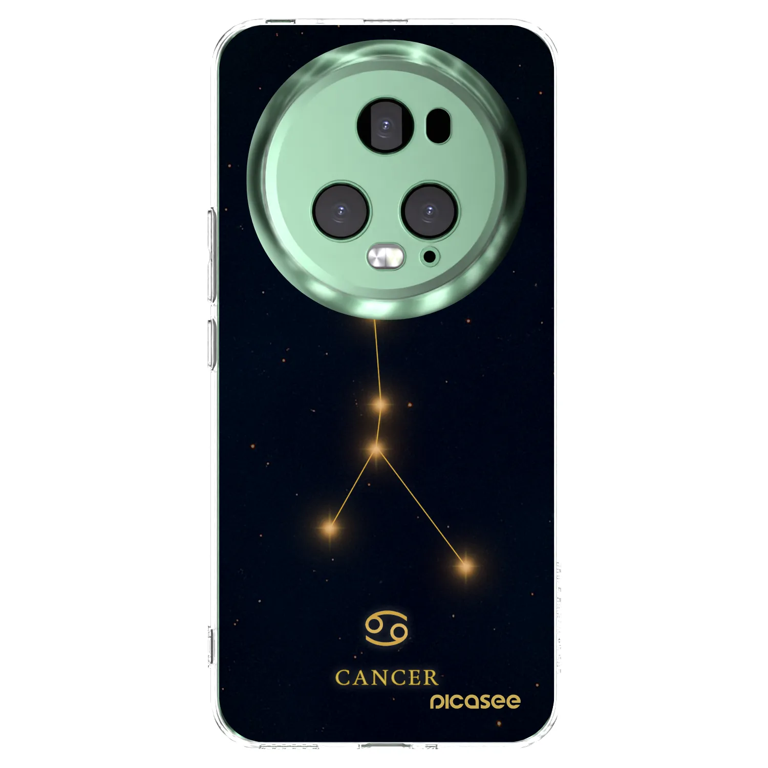 Picasee Honor Magic5 Pro Hülle - Transparentes Silikon - CANCER