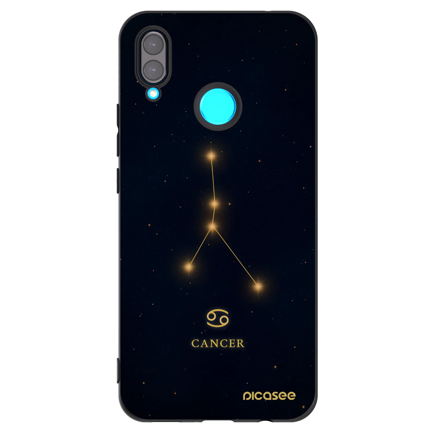 Picasee Huawei Nova 3 Hülle - Schwarzes Silikon - CANCER