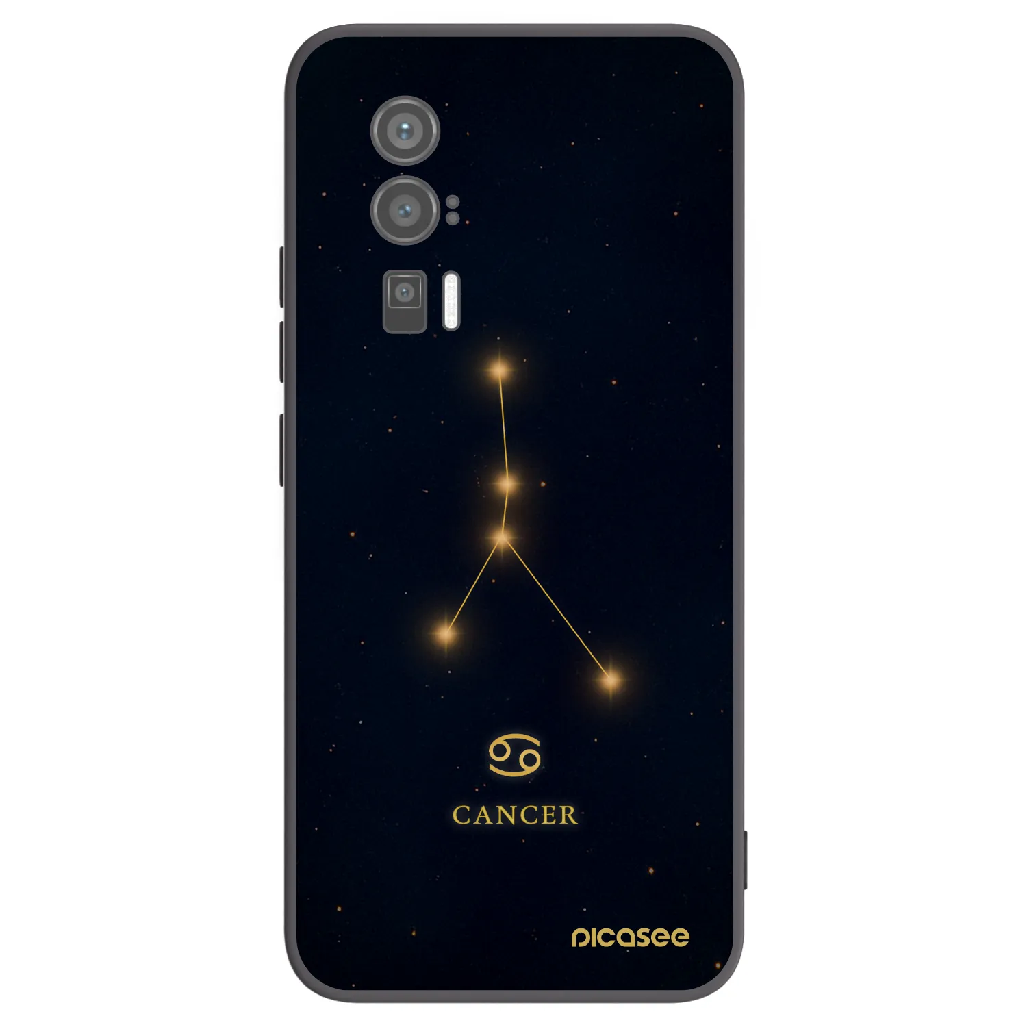 Picasee Xiaomi Poco F5 Pro 5G Hülle - Schwarzes Silikon - CANCER