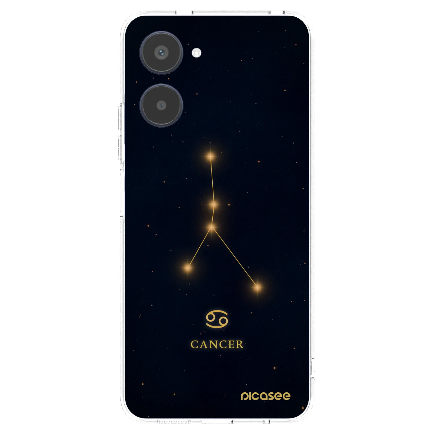 Picasee Realme 10 4G Hülle - Transparentes Silikon - CANCER