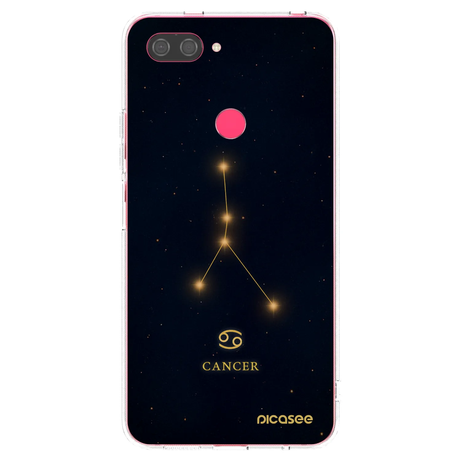 Picasee Xiaomi Mi 8 Lite Hülle - Transparentes Silikon - CANCER