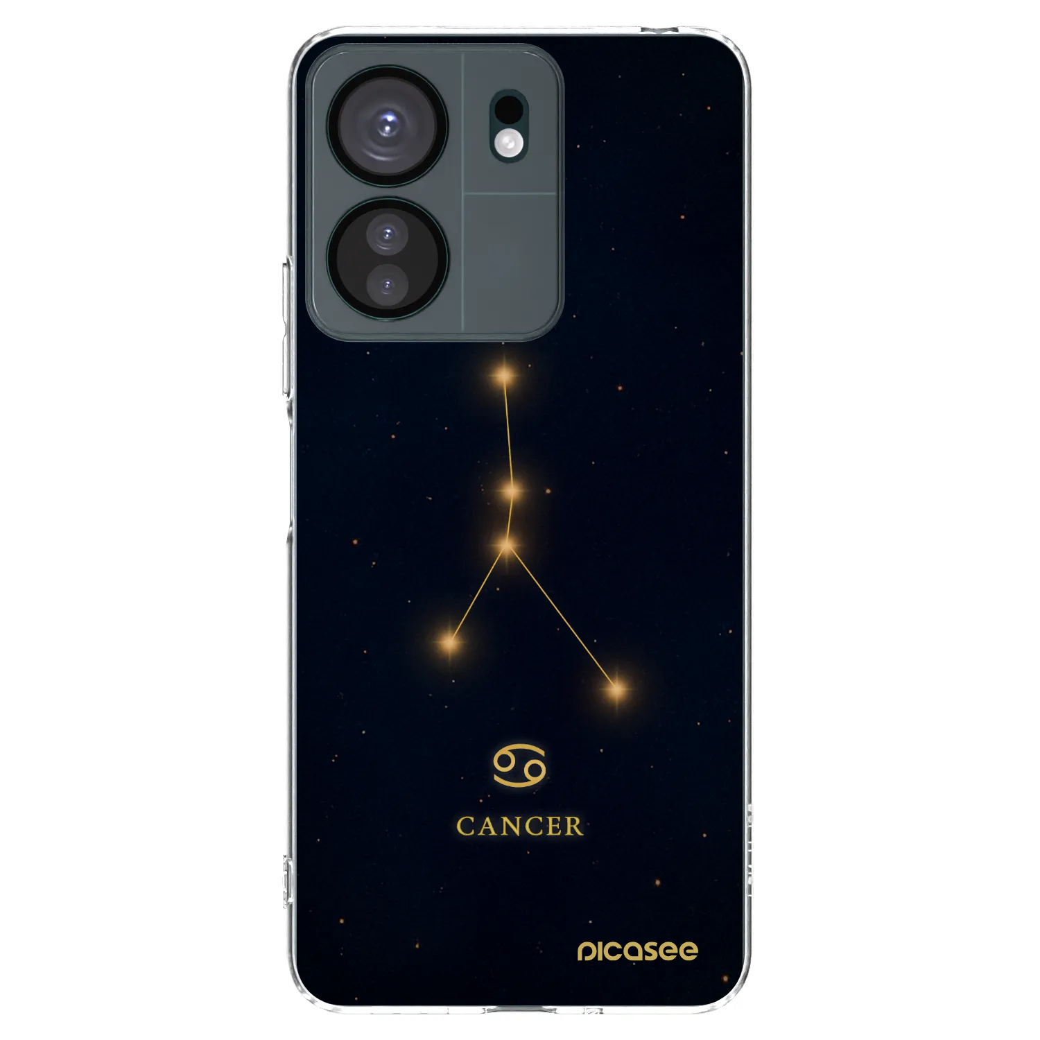 Picasee Xiaomi Redmi 13C 4G Hülle - Transparentes Silikon - CANCER