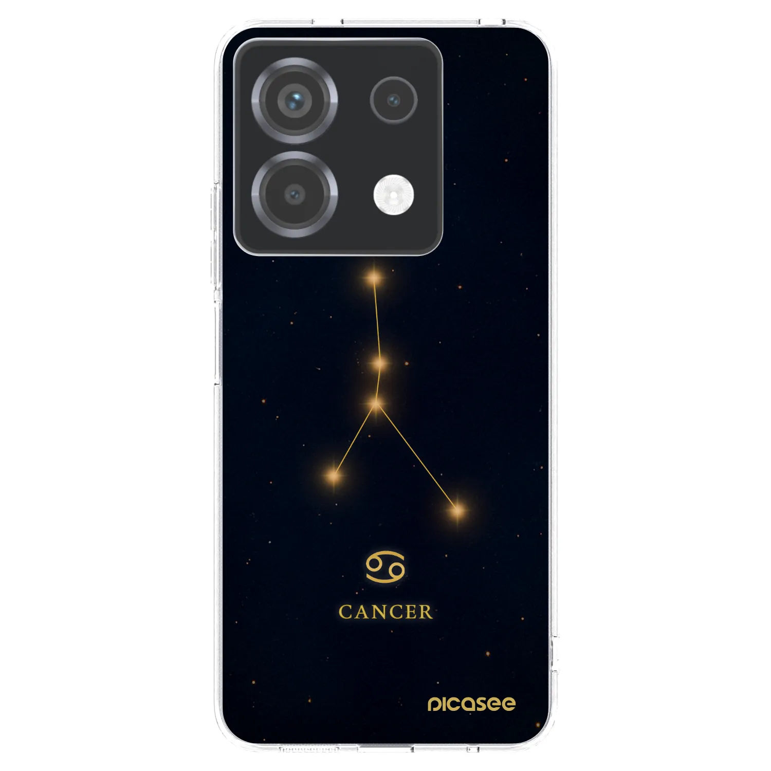 Picasee Xiaomi Poco X6 Hülle - Transparentes Silikon - CANCER