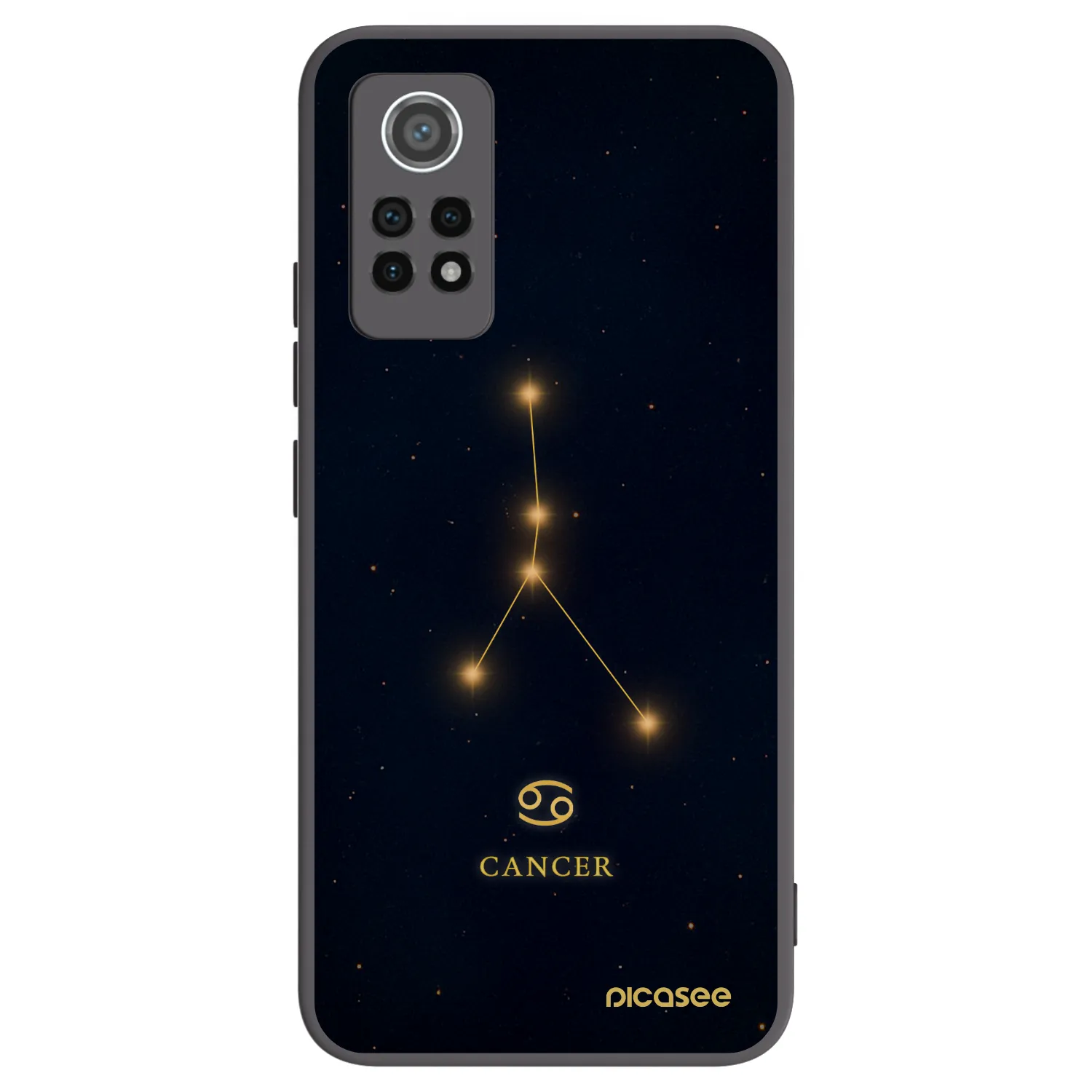 Picasee Xiaomi Redmi Note 12 Pro 4G Hülle - Schwarzes Silikon - CANCER