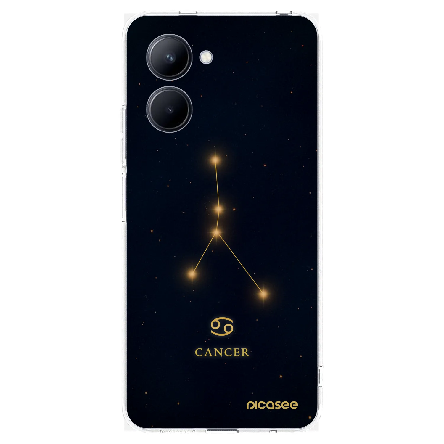 Picasee Realme C33 (2023) Hülle - Transparentes Silikon - CANCER