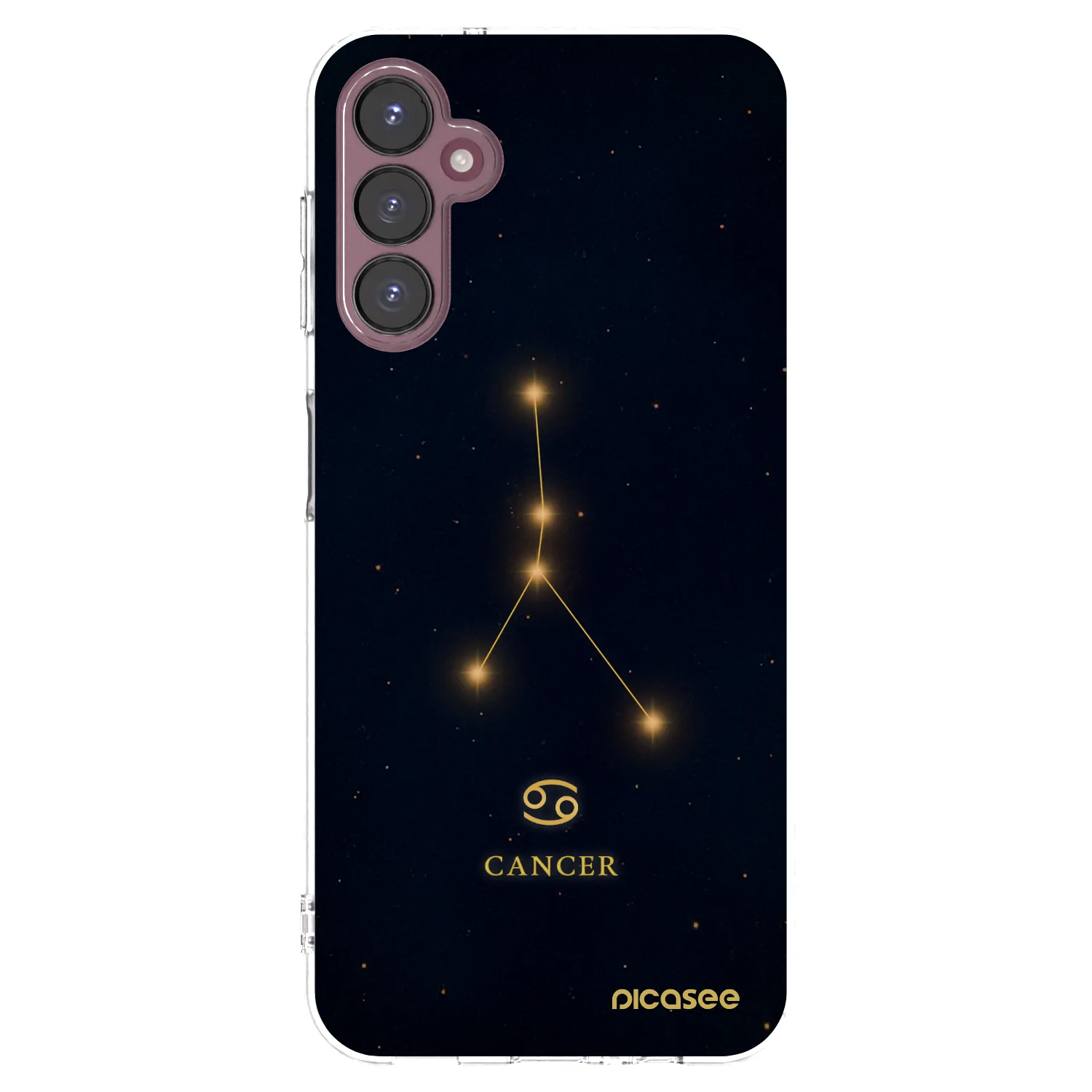 Picasee Samsung Galaxy A05s A057G Hülle - Transparentes Silikon - CANCER