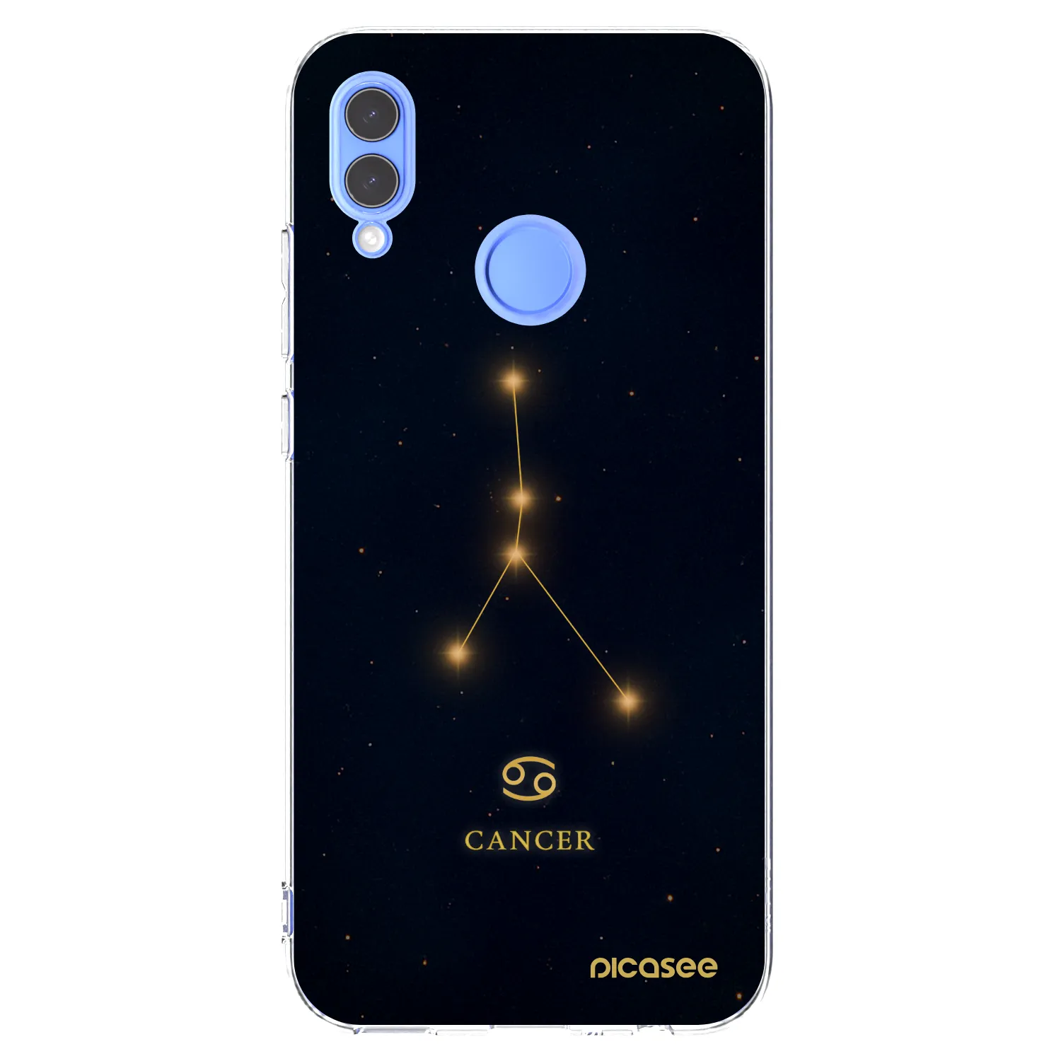 Picasee Honor 10 Lite Hülle - Transparentes Silikon - CANCER