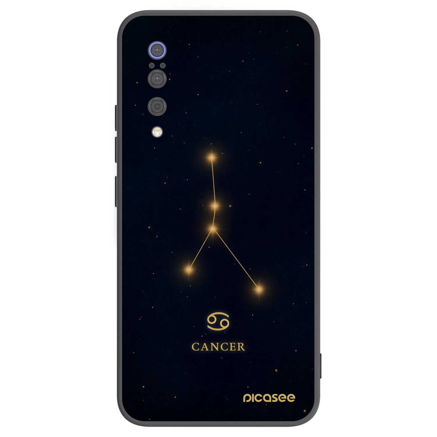 Picasee Xiaomi Mi 9 Hülle - Schwarzes Silikon - CANCER