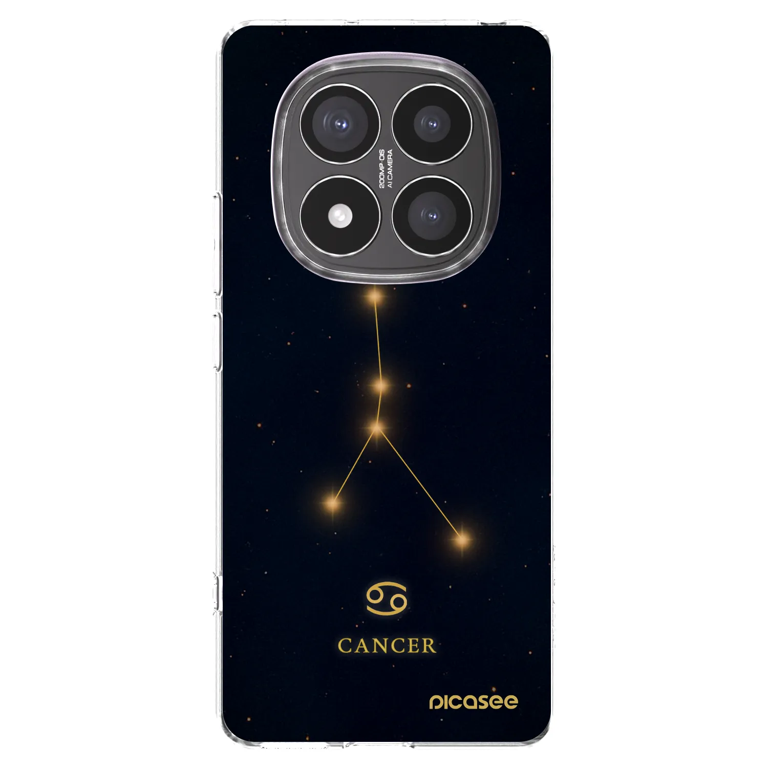 Picasee Xiaomi Redmi Note 14 Pro+ 5G Hülle - Transparentes Silikon - CANCER