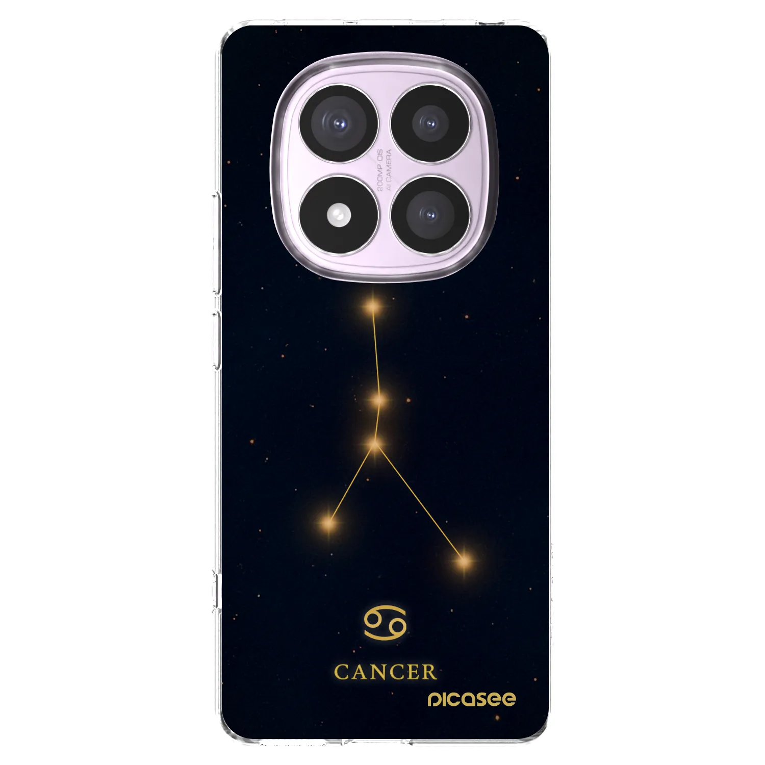 Picasee Xiaomi Redmi Note 14 Pro 5G Hülle - Transparentes Silikon - CANCER