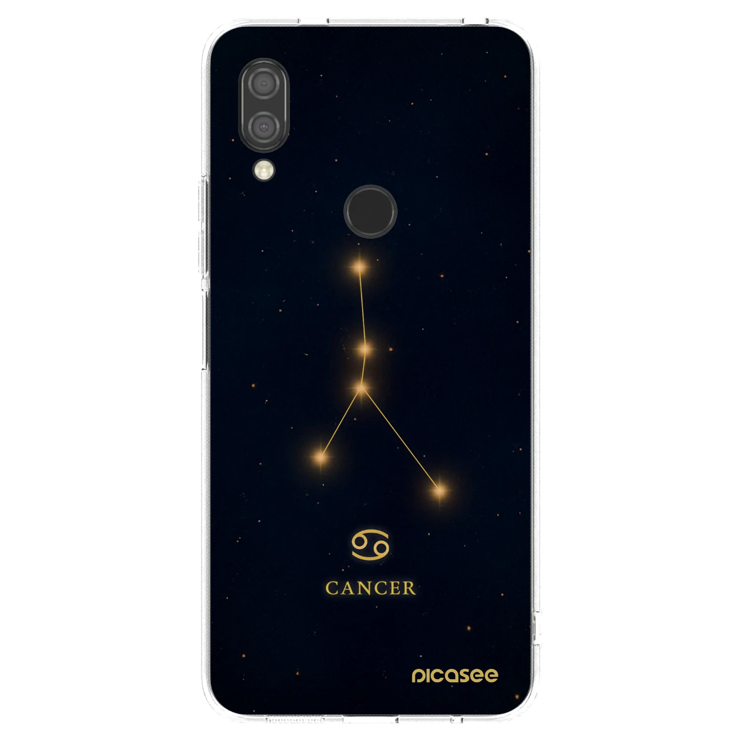 Picasee Xiaomi Redmi 7 Hülle - Transparentes Silikon - CANCER