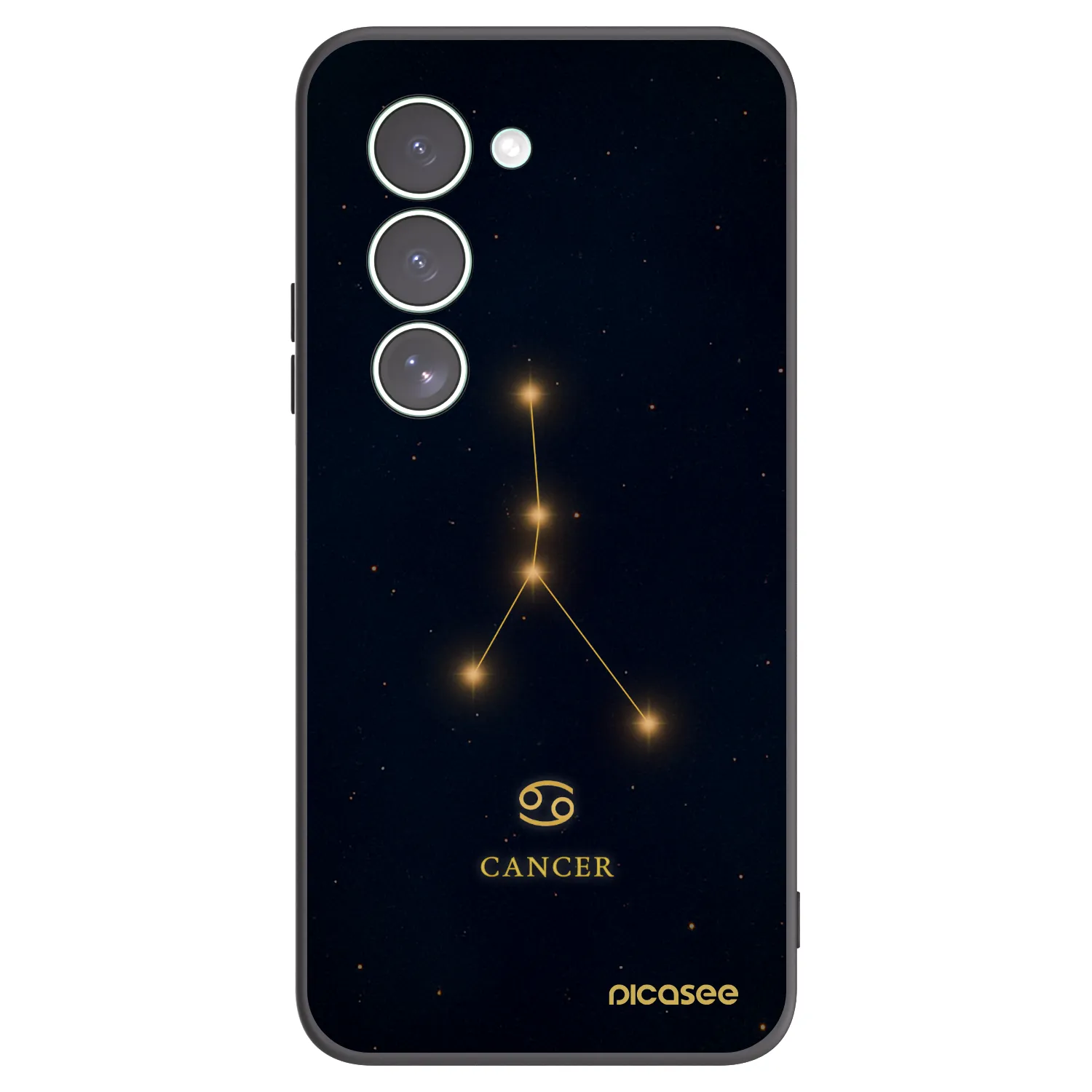 Picasee Xiaomi Redmi 15 5G Hülle - Schwarzes Silikon - CANCER