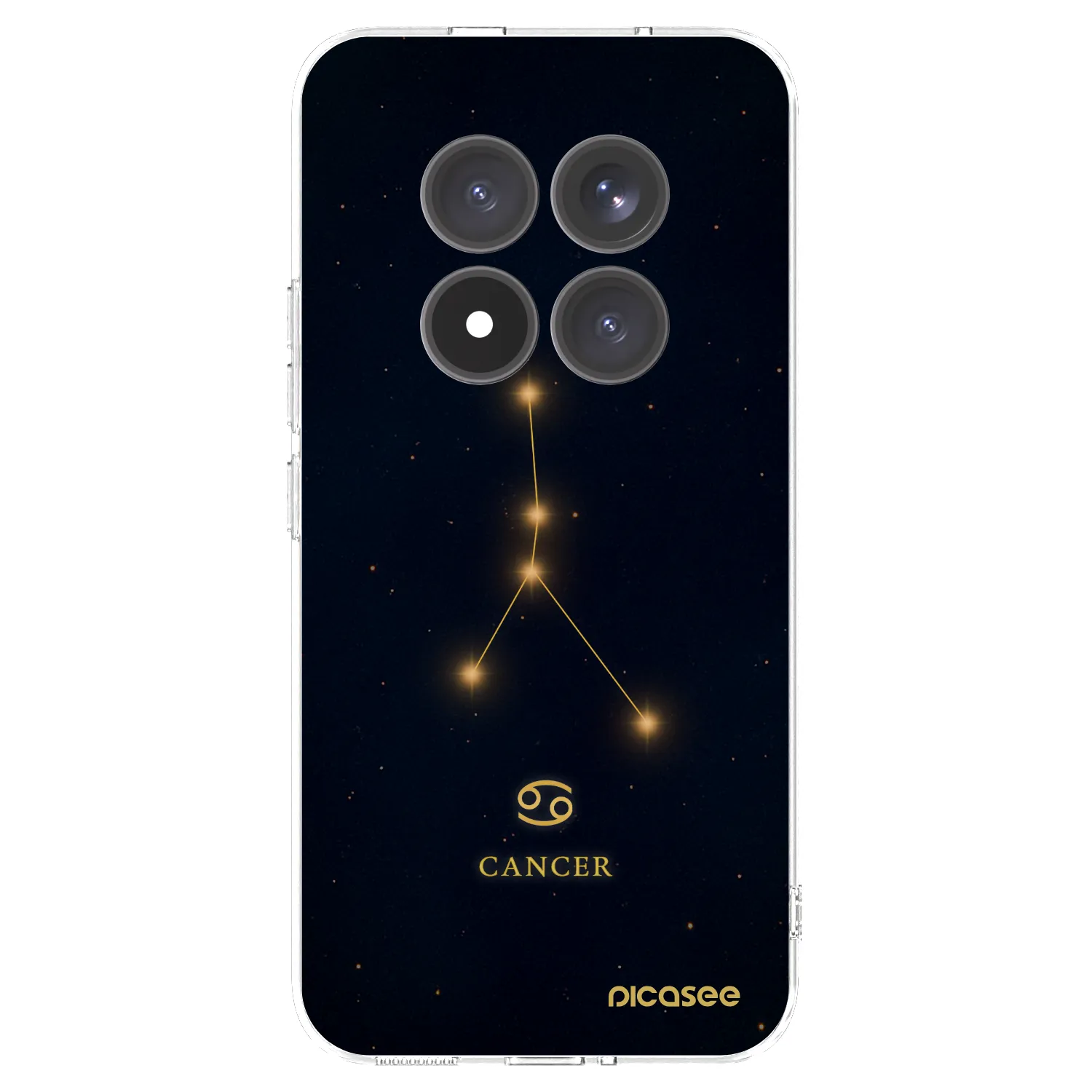 Picasee Xiaomi Redmi Note 15 Pro+ Hülle - Transparentes Silikon - CANCER