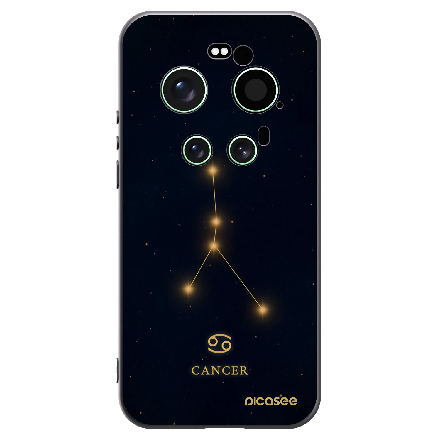 Picasee Xiaomi 17 Ultra Hülle - Schwarzes Silikon - CANCER