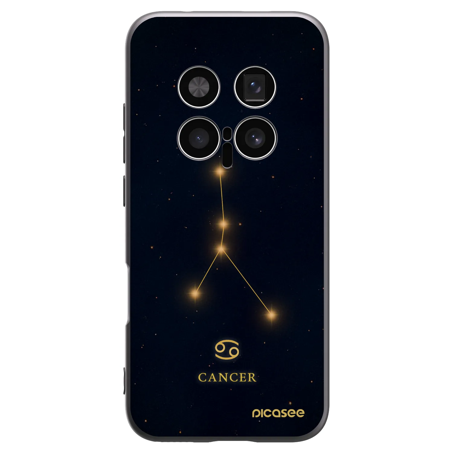 Picasee Honor Magic8 Pro 5G Hülle - Schwarzes Silikon - CANCER