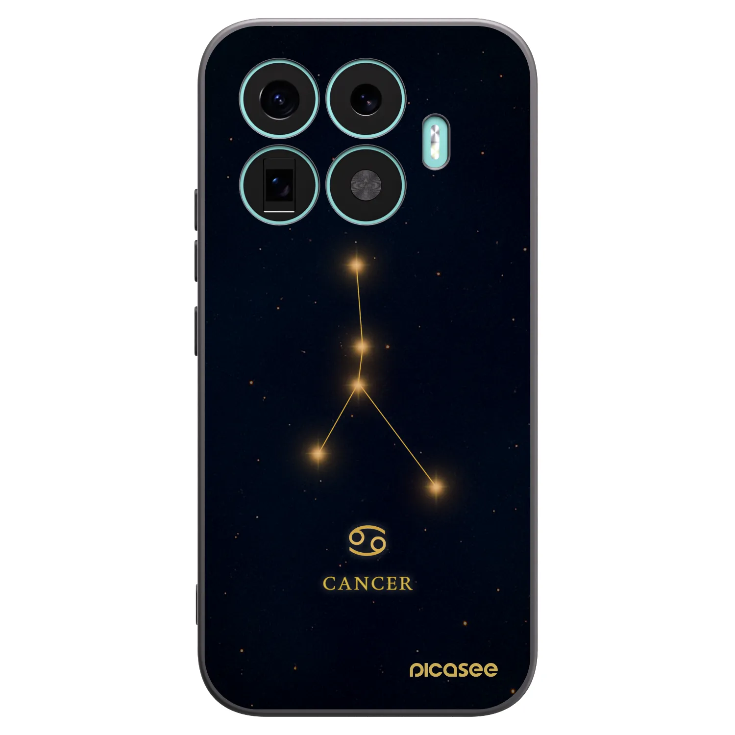Picasee Xiaomi 17T Hülle - Schwarzes Silikon - CANCER
