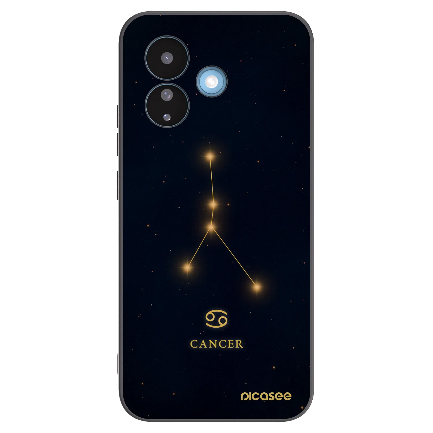 Picasee Xiaomi Redmi Note 17 Pro 5G Hülle - Schwarzes Silikon - CANCER