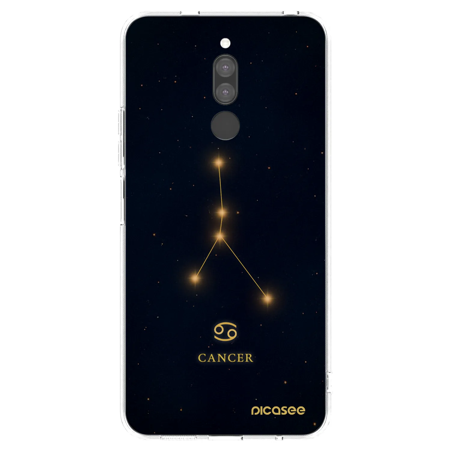 Picasee Xiaomi Redmi 8 Hülle - Transparentes Silikon - CANCER
