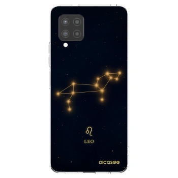 Picasee Samsung Galaxy A42 A426B Hülle - Transparentes Silikon - LEO