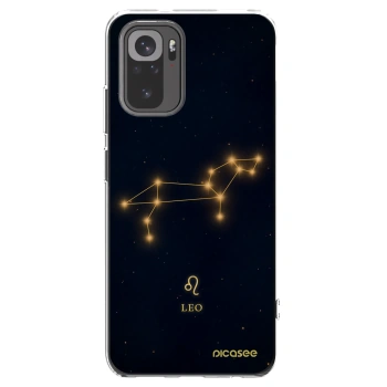 Picasee Xiaomi Redmi Note 10S Hülle - Transparentes Silikon - LEO