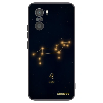 Picasee Xiaomi Poco F3 Hülle - Schwarzes Silikon - LEO