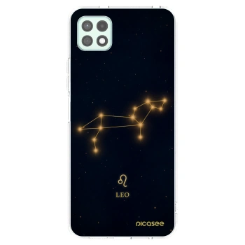 Picasee Samsung Galaxy A22 A226B 5G Hülle - Transparentes Silikon - LEO