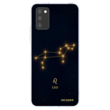 Picasee Samsung Galaxy A02s A025G Hülle - Transparentes Silikon - LEO