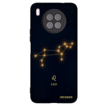 Picasee Huawei Nova 8i Hülle - Schwarzes Silikon - LEO