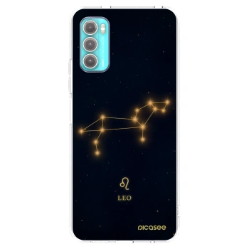Picasee Motorola Moto G60 Hülle - Transparentes Silikon - LEO