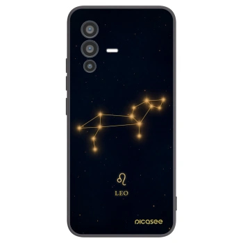 Picasee Vivo V23 5G Hülle - Schwarzes Silikon - LEO