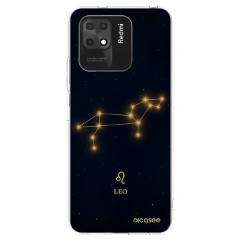 Picasee Xiaomi Redmi 10C Hülle - Transparentes Silikon - LEO