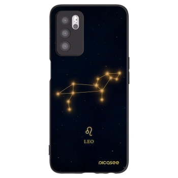 Picasee OPPO A16 Hülle - Schwarzes Silikon - LEO