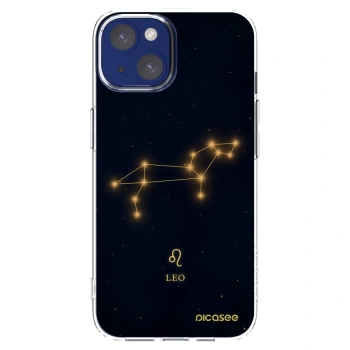 Picasee Apple iPhone 14 Hülle - Transparentes Silikon - LEO
