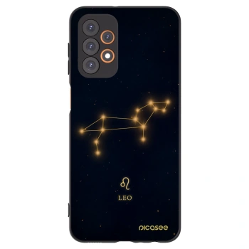 Picasee Samsung Galaxy A23 A235F 4G Hülle - Schwarzes Silikon - LEO
