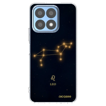 Picasee Honor X8a Hülle - Transparentes Silikon - LEO