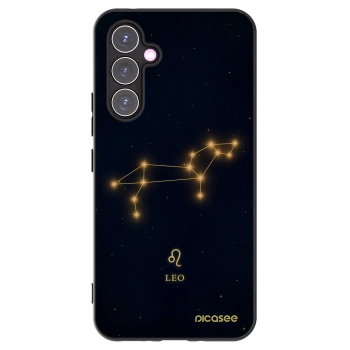 Picasee Samsung Galaxy A54 5G A546B Hülle - Schwarzes Silikon - LEO