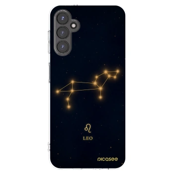 Picasee Samsung Galaxy A14 5G A146P Hülle - Transparentes Silikon - LEO