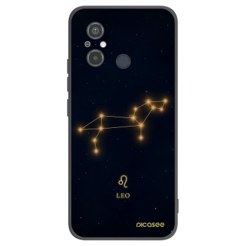 Picasee Xiaomi Redmi 12C Hülle - Schwarzes Silikon - LEO