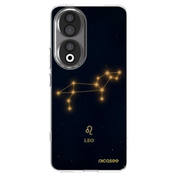 Picasee Honor 90 5G Hülle - Transparentes Silikon - LEO