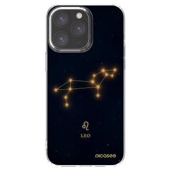 Picasee Apple iPhone 15 Pro Max Hülle - Transparentes Silikon - LEO