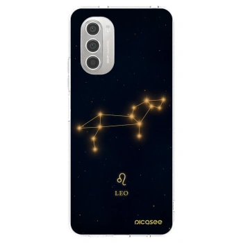 Picasee Motorola Moto G51 Hülle - Transparentes Silikon - LEO