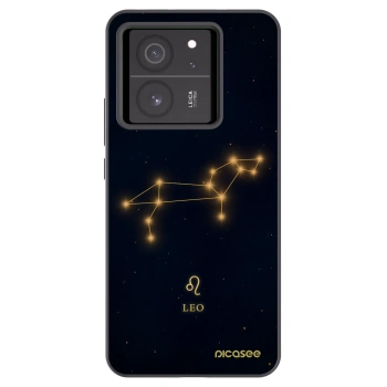 Picasee Xiaomi 13T Hülle - Schwarzes Silikon - LEO