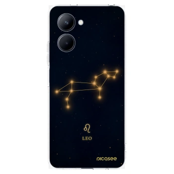 Picasee Realme C33 (2023) Hülle - Transparentes Silikon - LEO