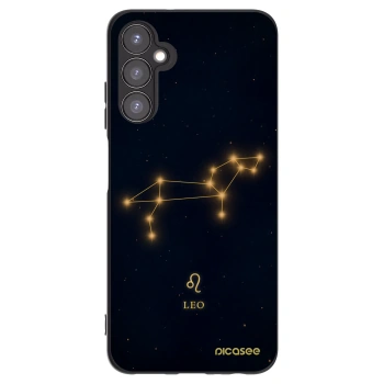 Picasee Samsung Galaxy A05s A057G Hülle - Schwarzes Silikon - LEO